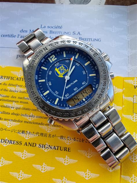 MINT 0863/1000 Breitling Pluton TEAM 60 Full Set 